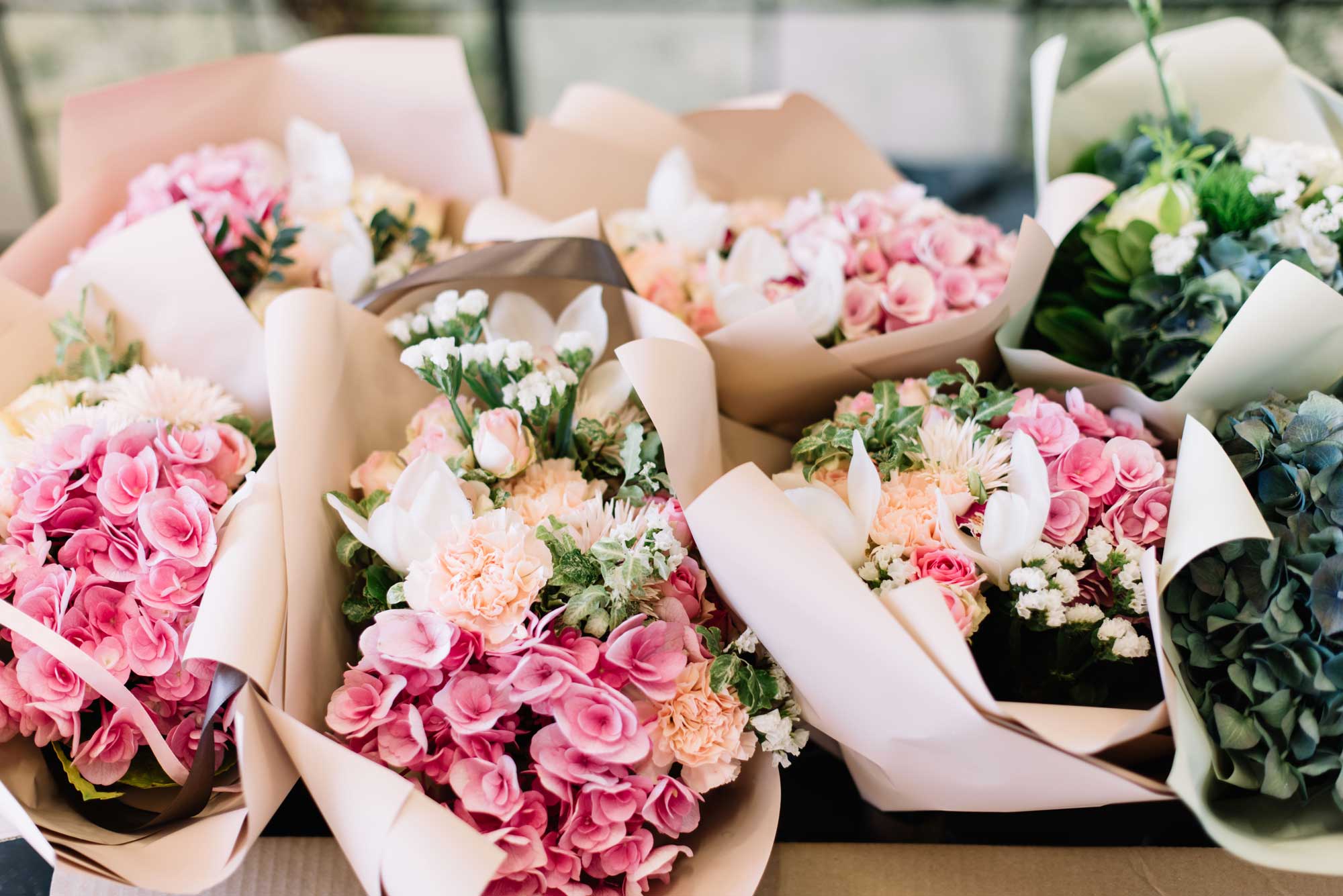 Fresh flower bouquets available for delivery from Salisbury Flower Shop